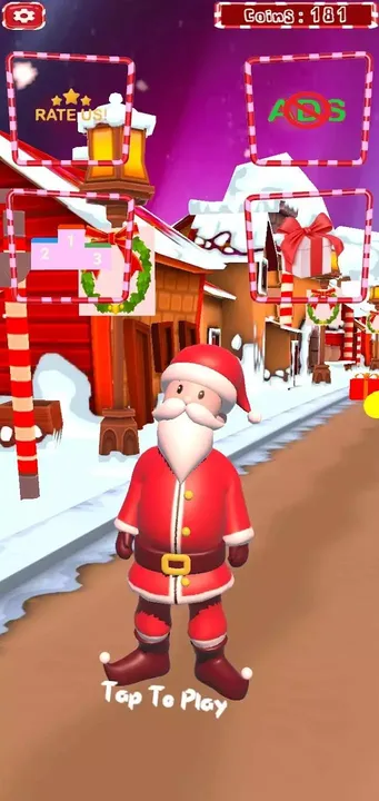 -santa runner (android)-游戏截图-好玩游戏库