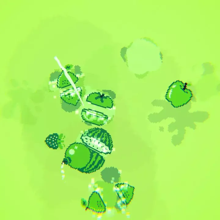 -Fruit Ninja Retro-游戏截图-好玩游戏库