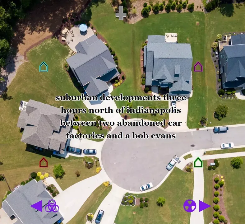 Suburban Development Three Hours North of Indianapolis Between Two Abandoned Car Factories and a Bob Evans