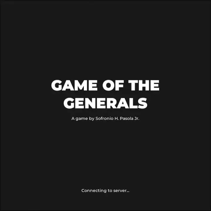 Game of the Generals (Mikhail_Panzo)