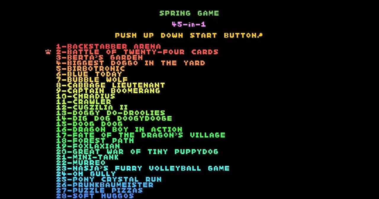 Spring Game 45-in-1 (Spring Spring)