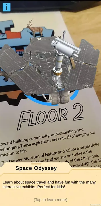 Museum AR Map Concept