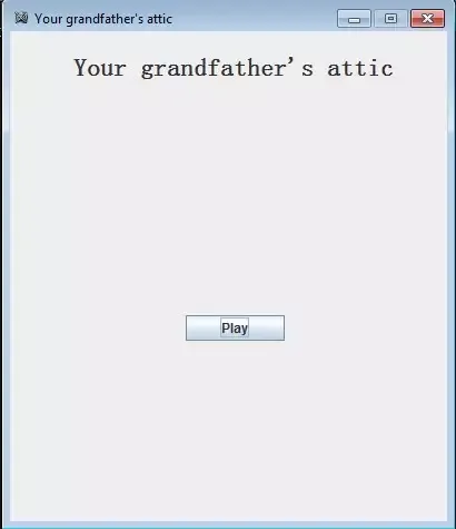 Your grandfather’s attic
