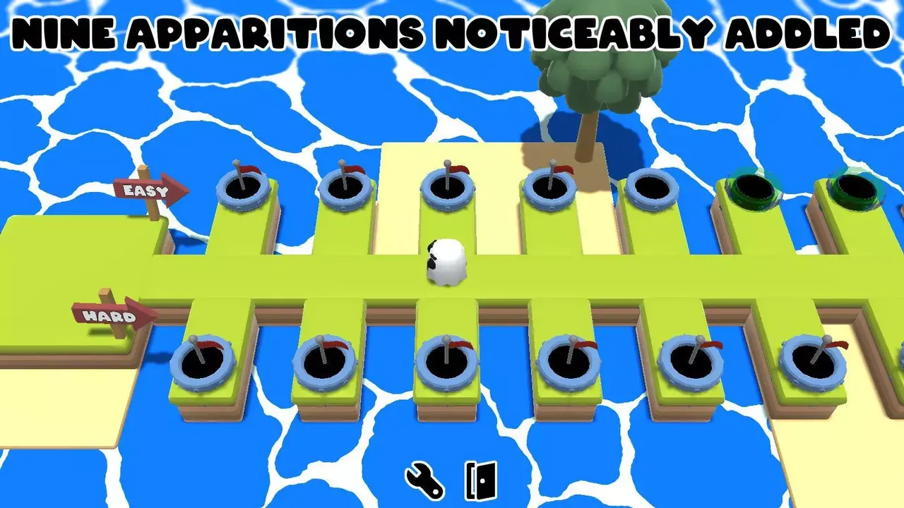 Nine Apparitions Noticeably Addled