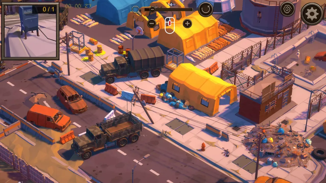 -Hidden Post-Apocalyptic 3 Top-Down 3D-游戏截图-好玩游戏库