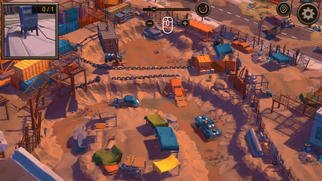 -Hidden Post-Apocalyptic 3 Top-Down 3D-游戏截图-好玩游戏库