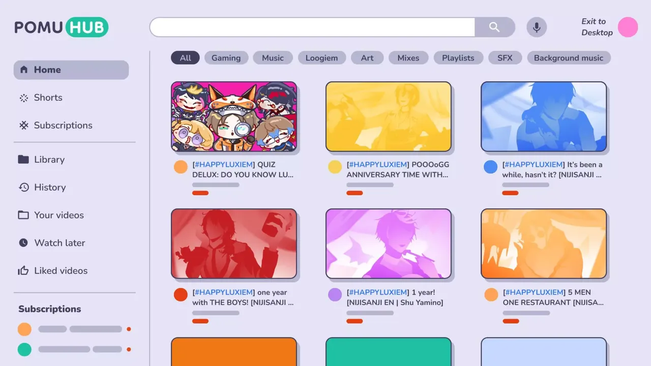 -Quiz DeLux: A Luxiem Gameshow Game-游戏截图-好玩游戏库