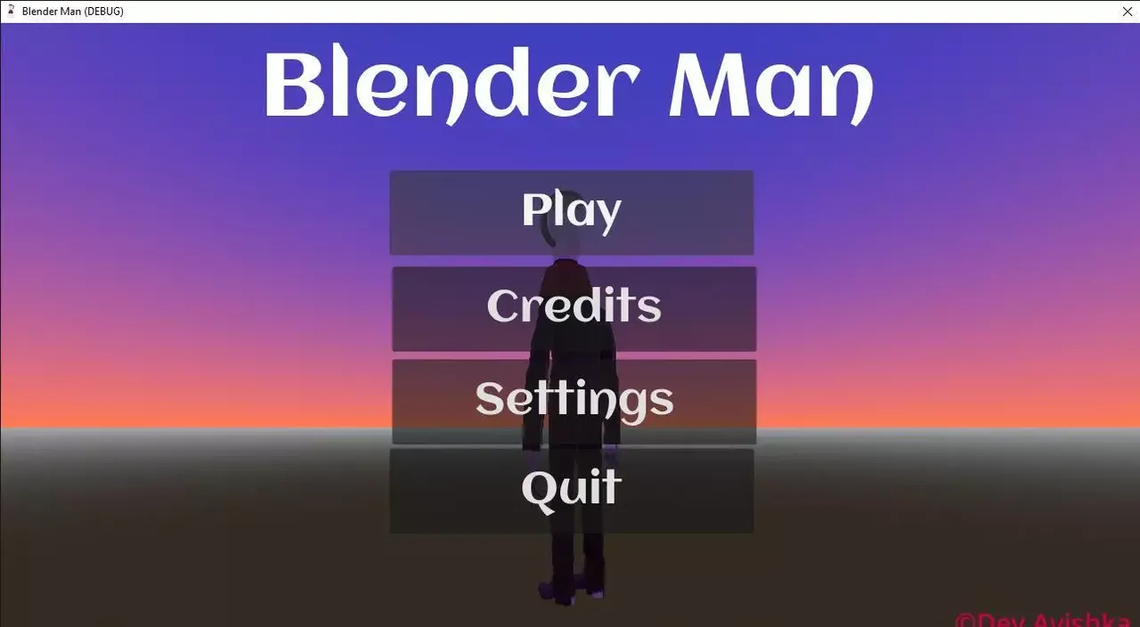 Blender Man