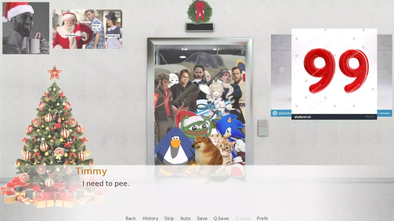 -A Short Story: Timmy Goes to the North Pole to Meet Santa Claus-游戏截图-好玩游戏库