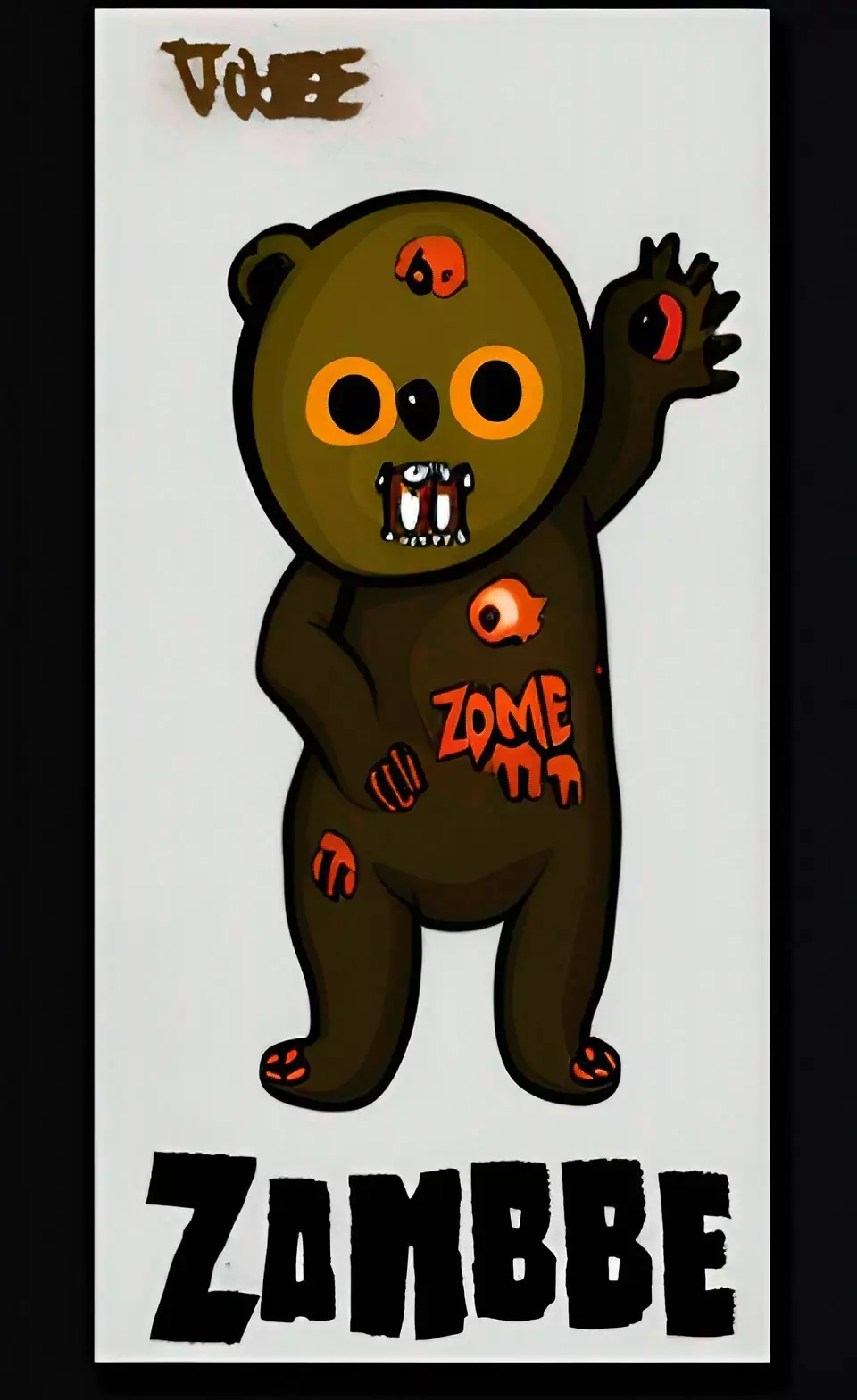 Chased by a Zombear