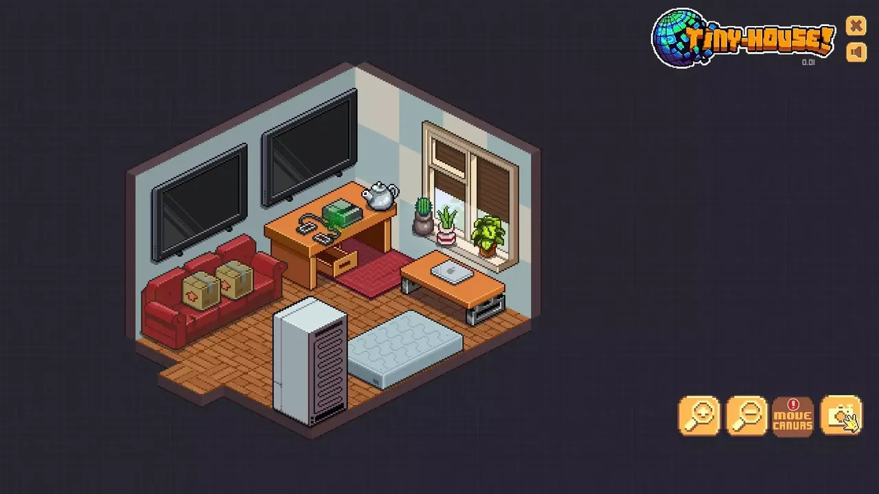 -TinyHouse! Create your isometric interior room.-游戏截图-好玩游戏库