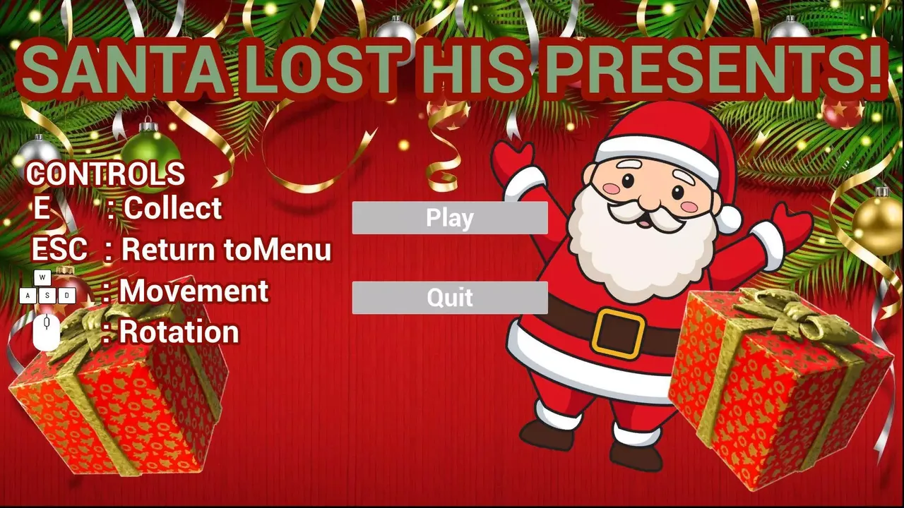 Santa Lost His Presents! (My First UE5 Game)
