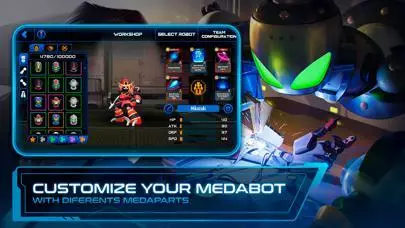 -MEDABOTS: F2P Turn Based RPG-游戏截图-好玩游戏库