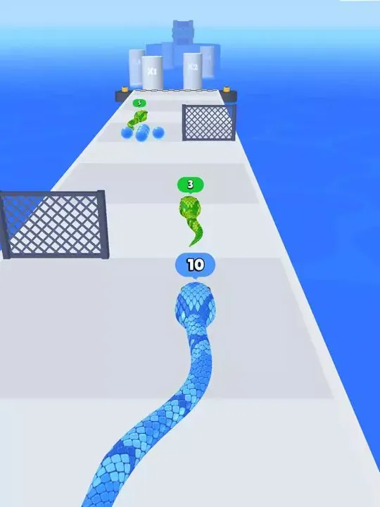 Snake Run Race・3D Running Game