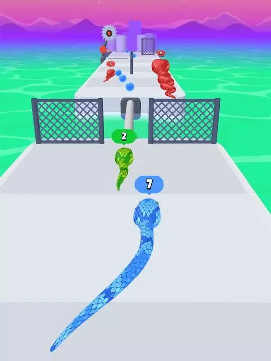 -Snake Run Race・3D Running Game-游戏截图-好玩游戏库