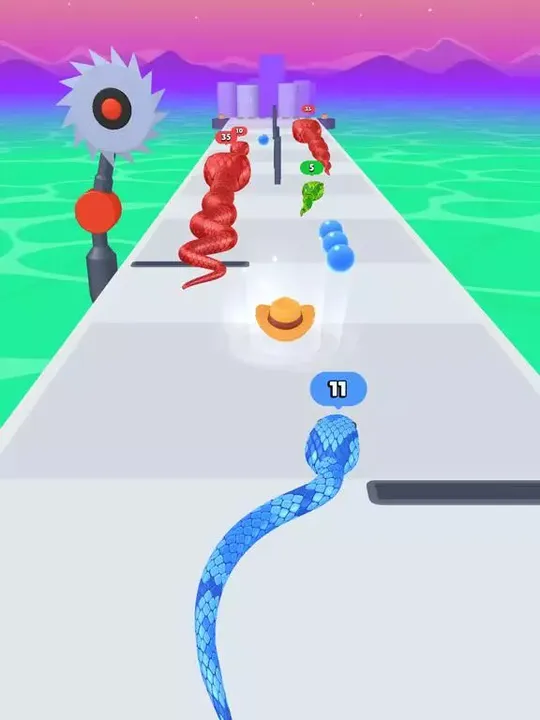 -Snake Run Race・3D Running Game-游戏截图-好玩游戏库