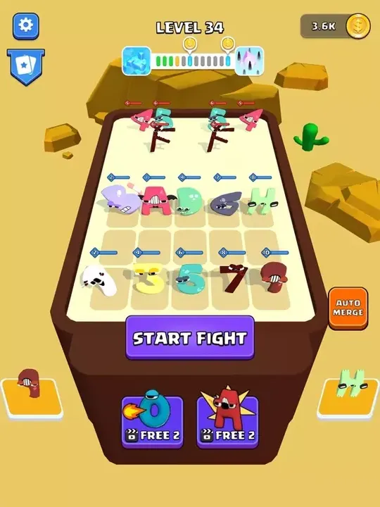 -Alphabet Merge: Monster Fusion-游戏截图-好玩游戏库