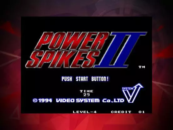 POWER SPIKES II ACA NEOGEO