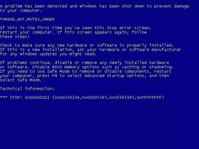 Windows Crash Generator