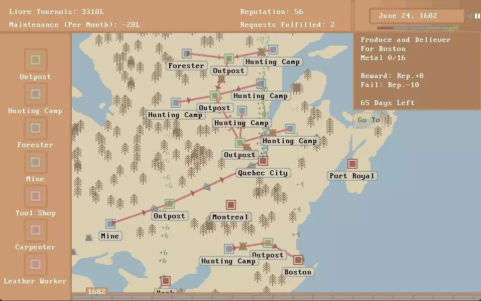 -1670 - Canadian Trading-游戏截图-好玩游戏库