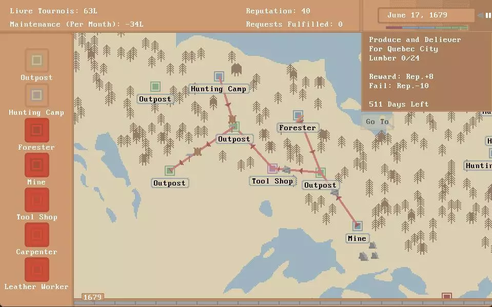 -1670 - Canadian Trading-游戏截图-好玩游戏库