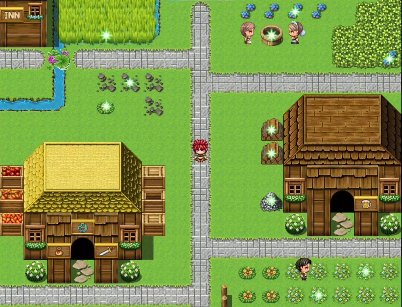 -Item synthesis and dungeon exploration(testplay)-游戏截图-好玩游戏库