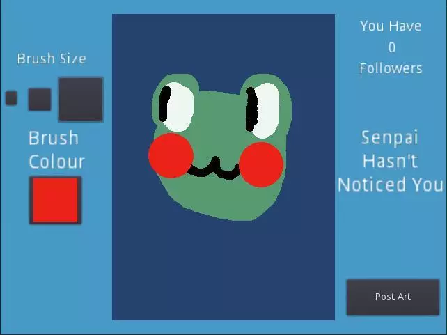 Notice Me Senpai: Art Simulator