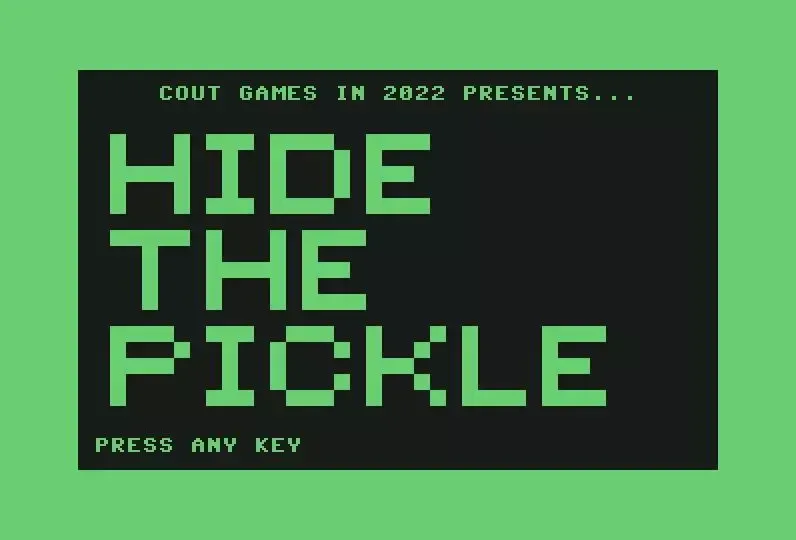 Hide The Pickle