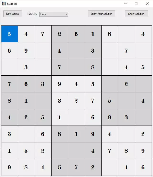 Sudoku (itch) (Girts)
