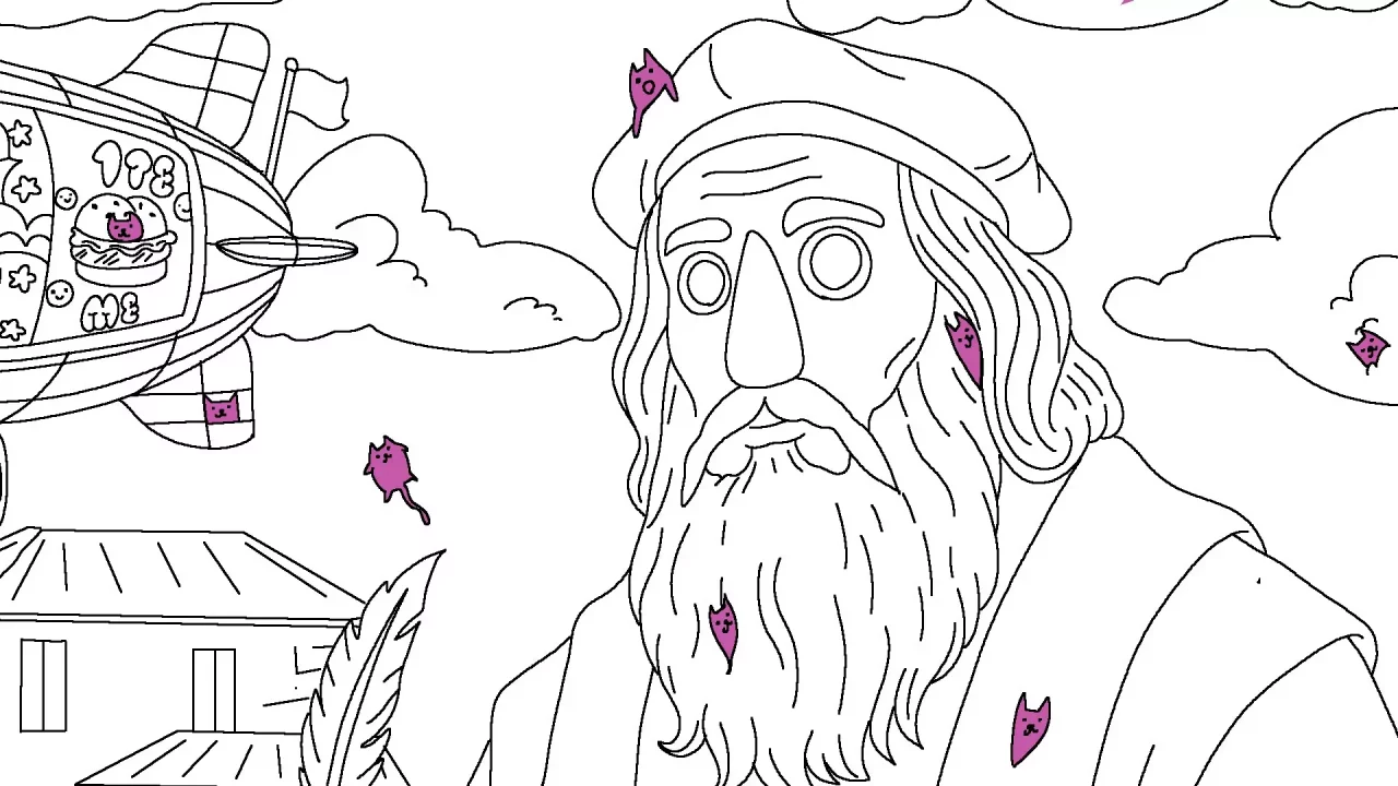 -100 Cats Lost in Italy Find & Color-游戏截图-好玩游戏库