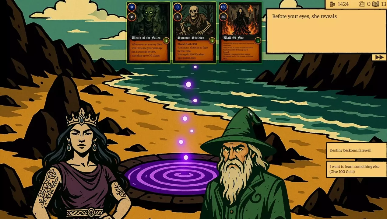 -School of Magic: Deck & Slash-游戏截图-好玩游戏库