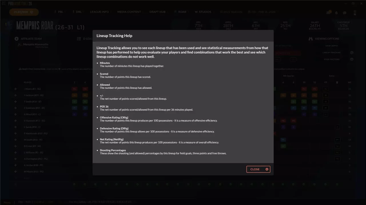 -Draft Day Sports: Pro Basketball 2026-游戏截图-好玩游戏库
