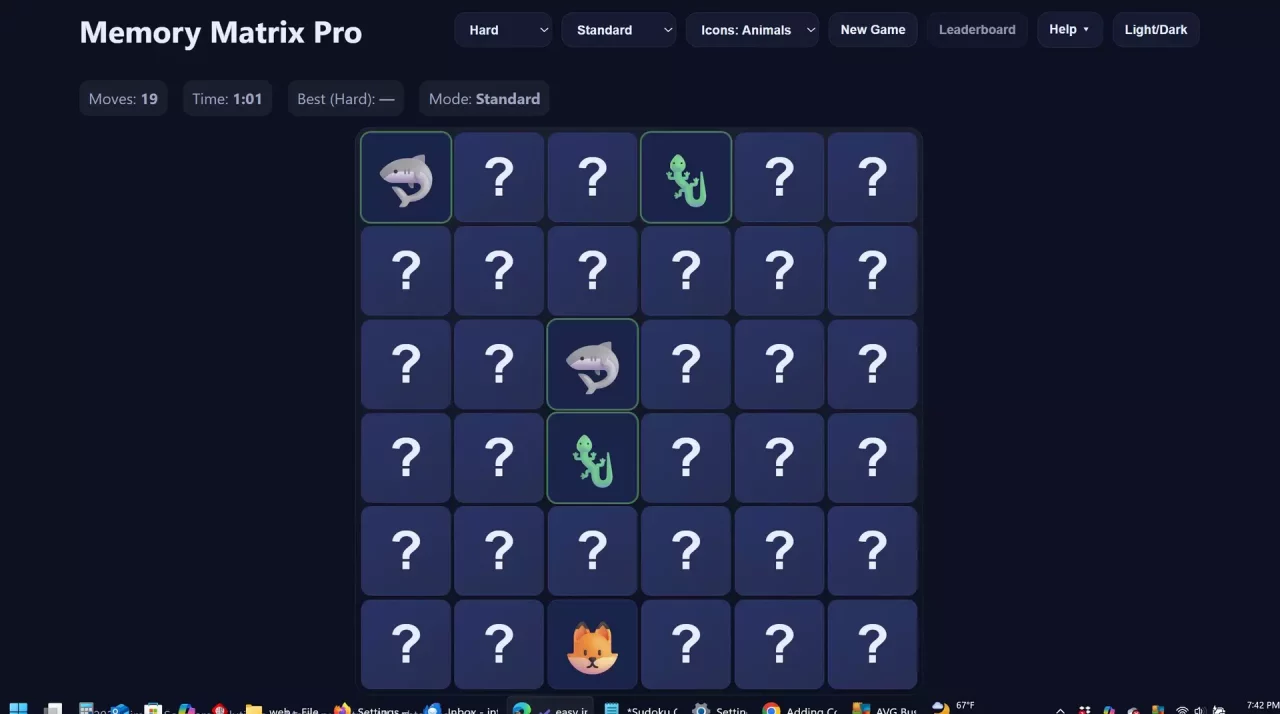-Memory Matrix Pro-游戏截图-好玩游戏库