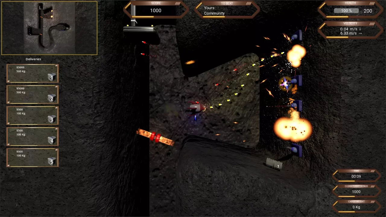 -RocketShip Go Up-游戏截图-好玩游戏库