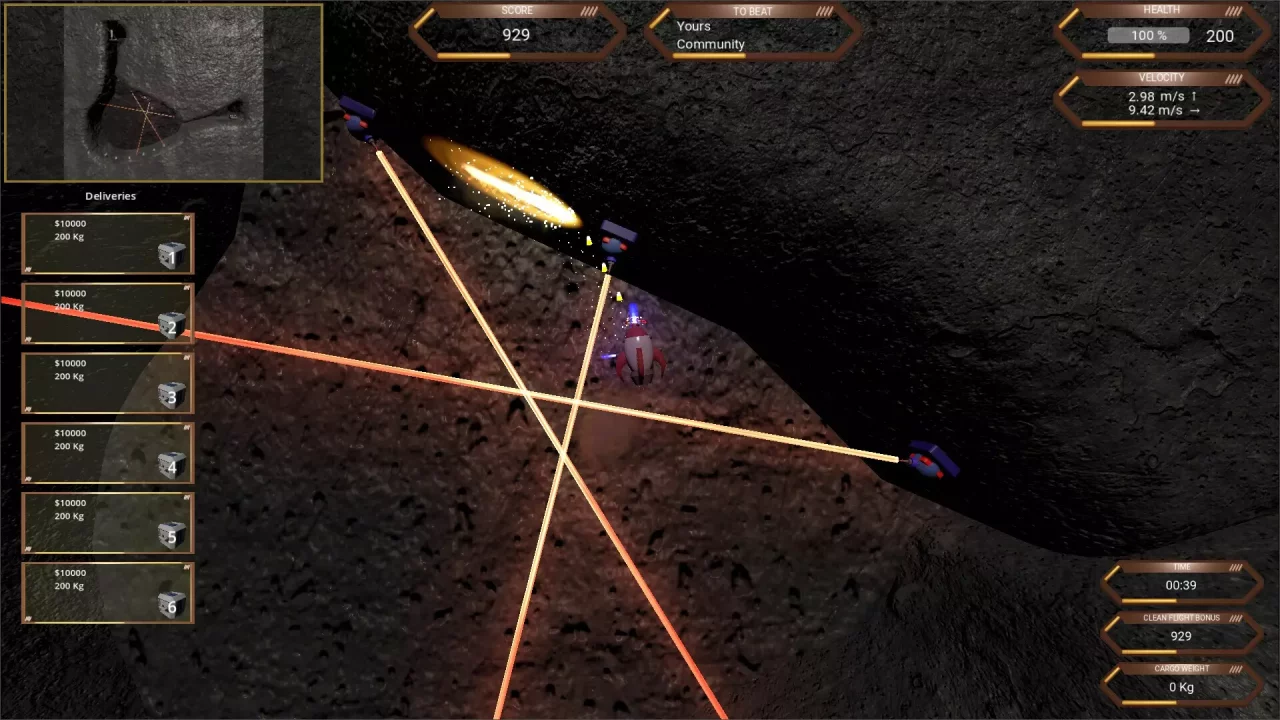 -RocketShip Go Up-游戏截图-好玩游戏库