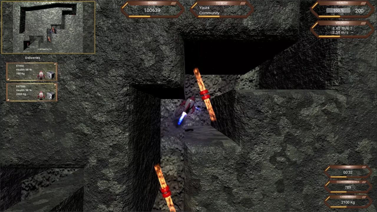 -RocketShip Go Up-游戏截图-好玩游戏库