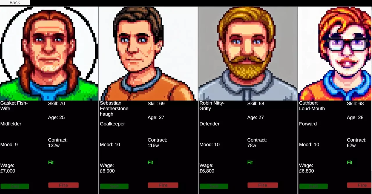 -Retro Soccer Manager Sim 89-游戏截图-好玩游戏库