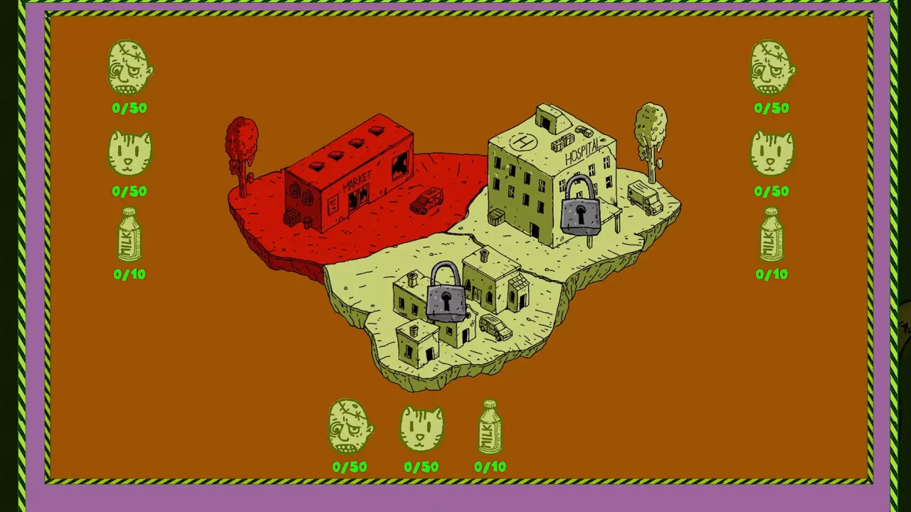 -Hidden Cats vs Zombies-游戏截图-好玩游戏库