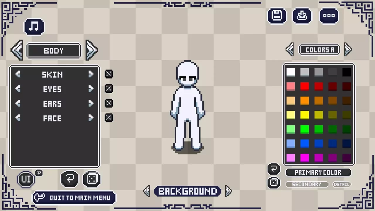 Just A Pixel Character Creator