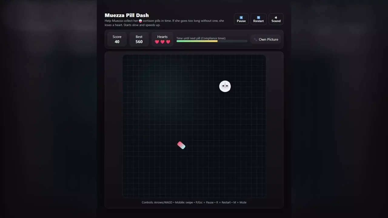 -Muezza Pill Dash-游戏截图-好玩游戏库