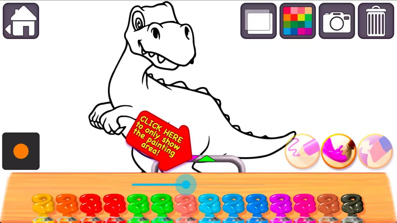 -Animal Coloring Books for Kids & Toddlers - Dinosaurs-游戏截图-好玩游戏库