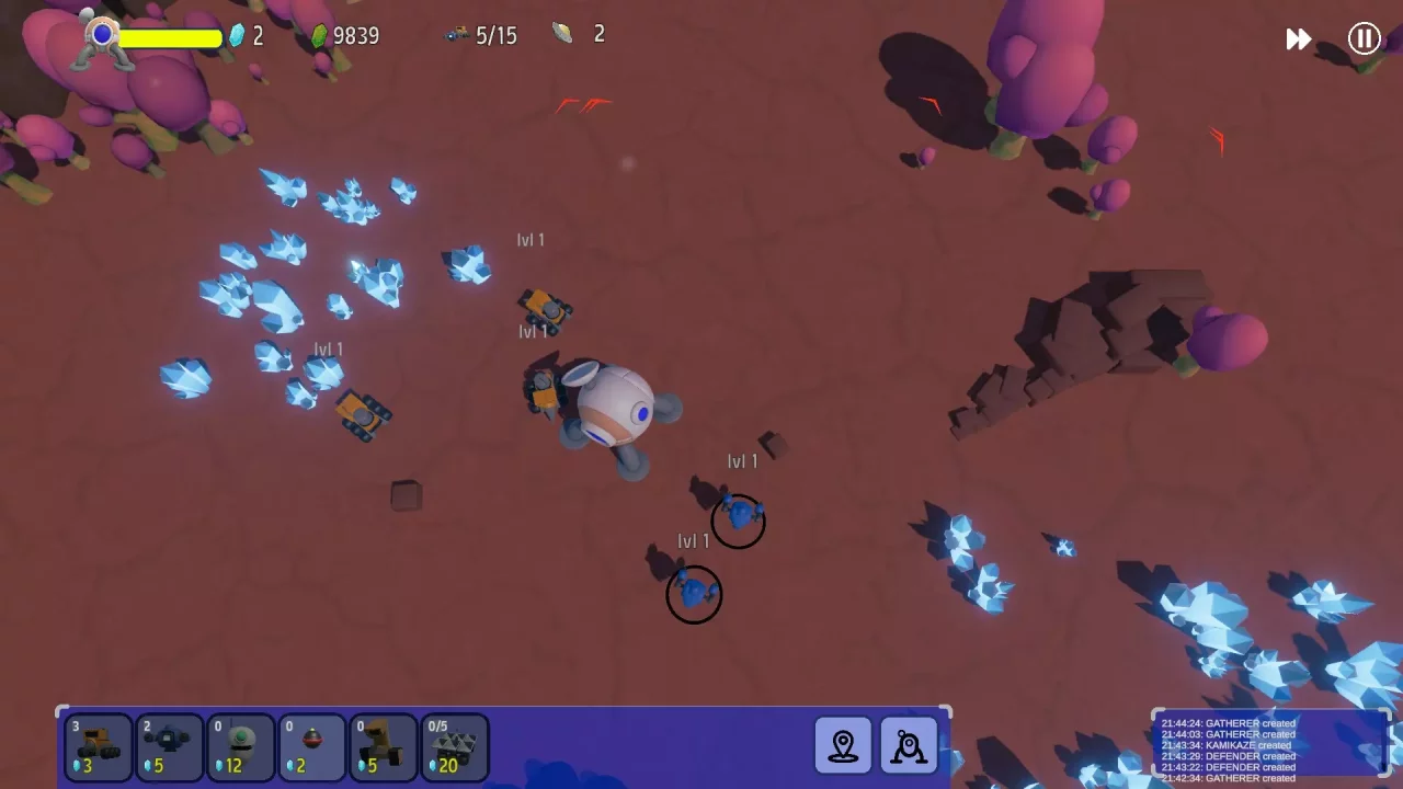 -Space Base Defense-游戏截图-好玩游戏库