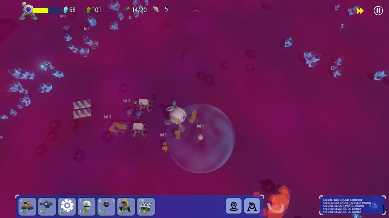 -Space Base Defense-游戏截图-好玩游戏库