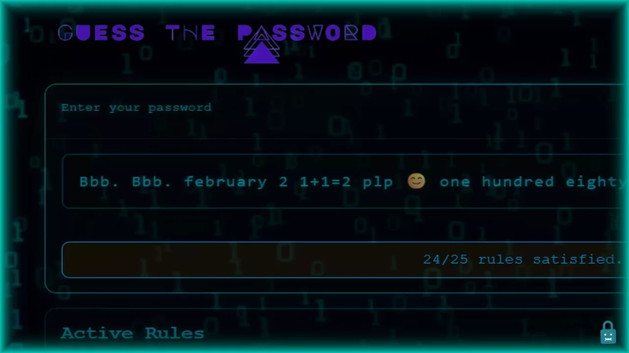 -Guess The Password-游戏截图-好玩游戏库