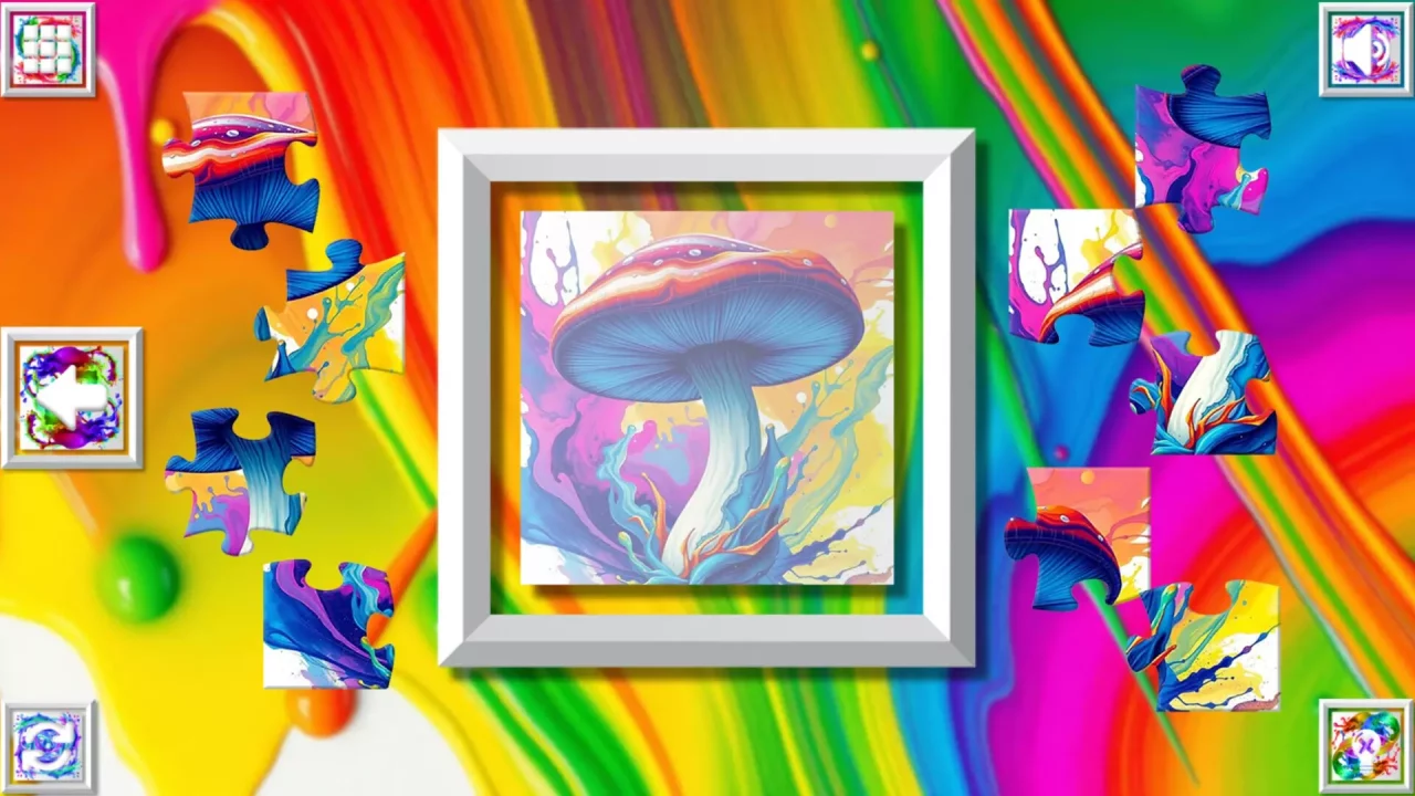 -Color Splash: Mushrooms-游戏截图-好玩游戏库