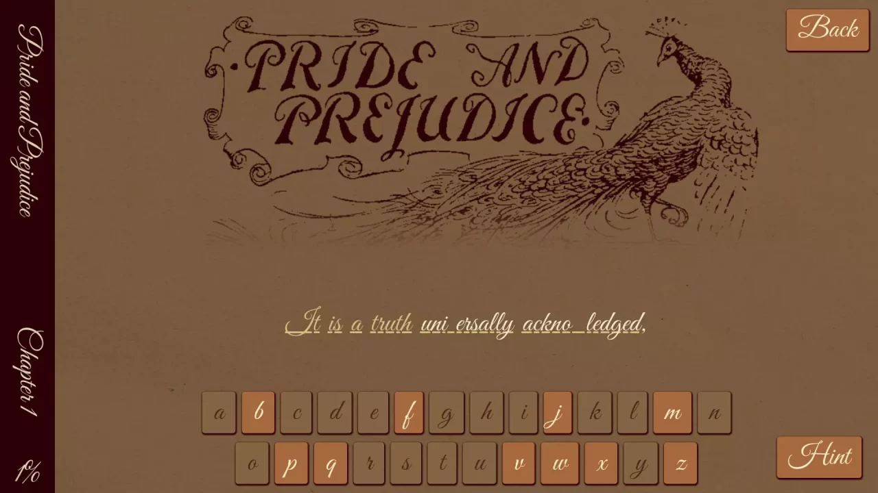 Jane Austen Simulator: Pride and Prejudice