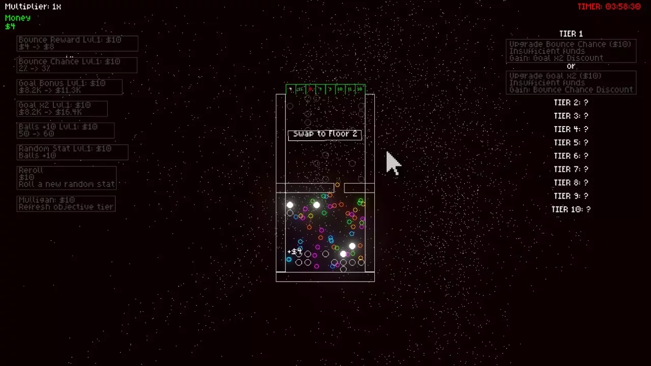 Clicker Climber: Reverse Pachinko