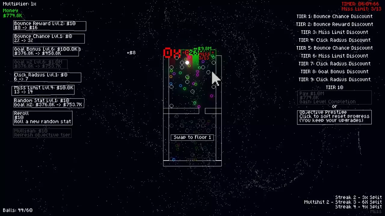 -Clicker Climber: Reverse Pachinko-游戏截图-好玩游戏库