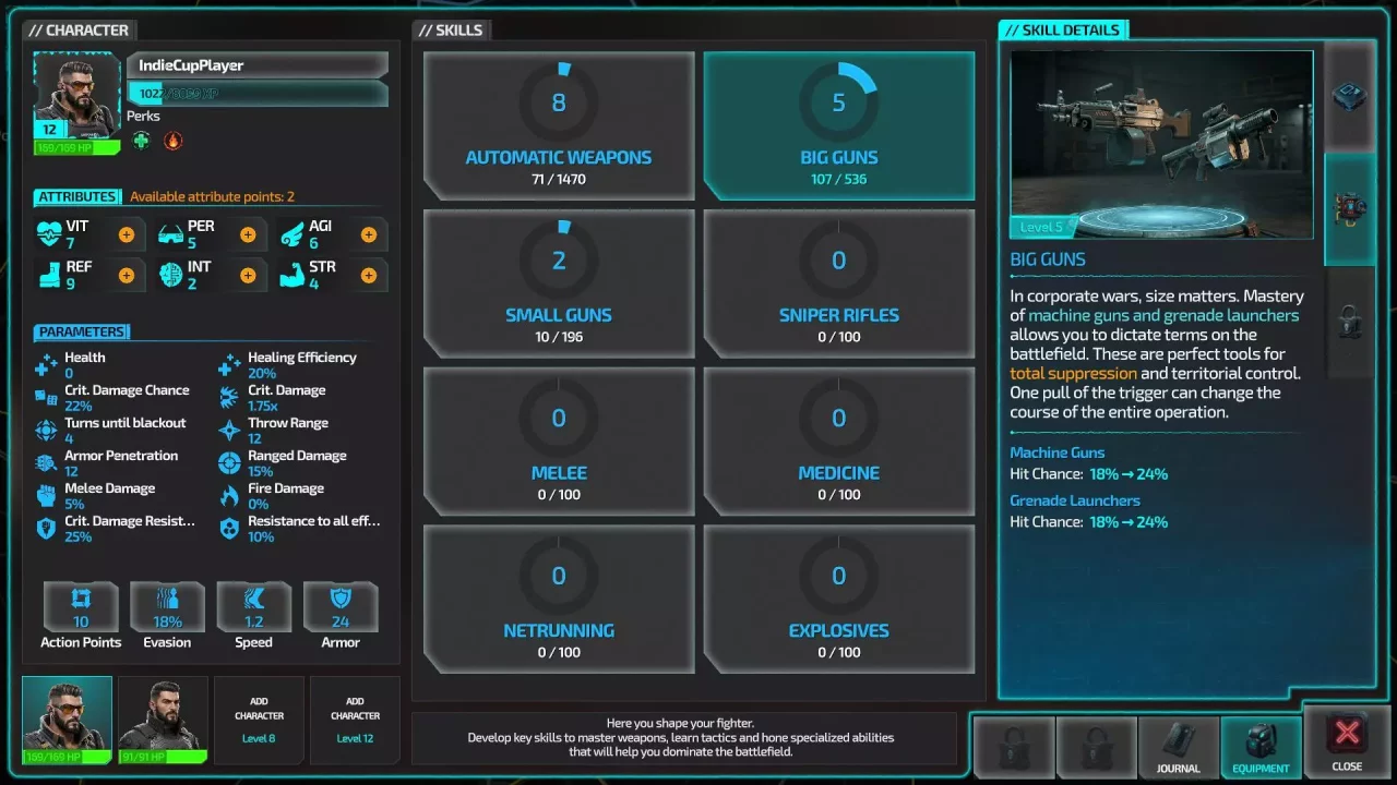 -Humanity Echo: Cyberpunk Tactical RPG-游戏截图-好玩游戏库