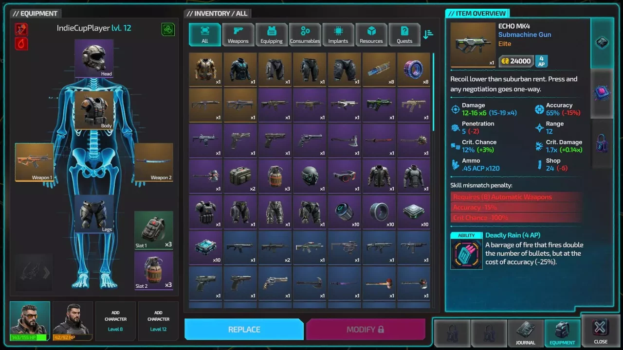 -Humanity Echo: Cyberpunk Tactical RPG-游戏截图-好玩游戏库